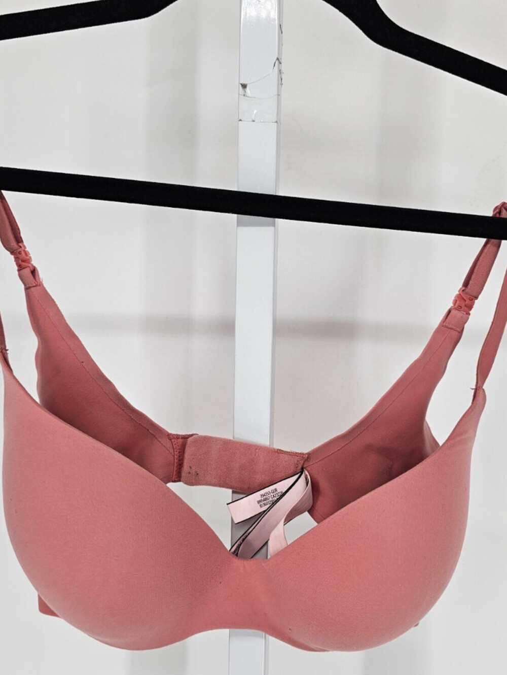 Perfect Shape by Victorias Secret Womens Sz 32D T Shirt Bra Dark Blush Pink